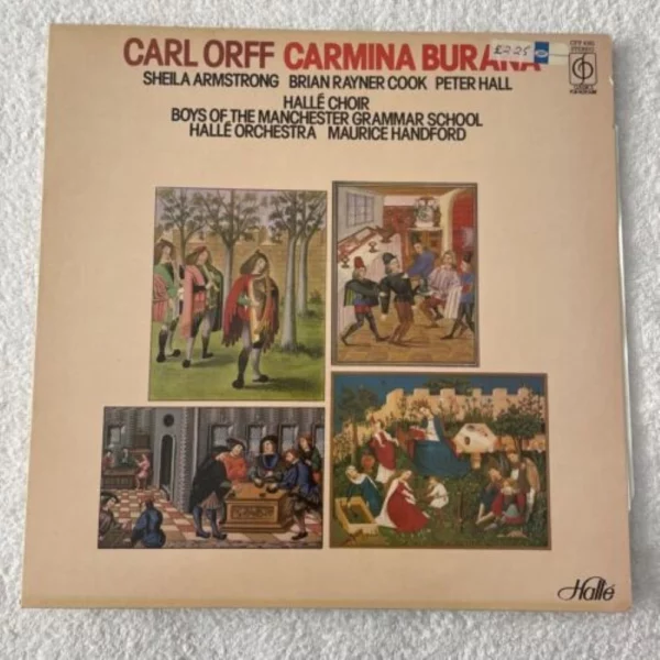 Carmina Burana Carl Orff 1982 Records Top-quality Free UK shipping