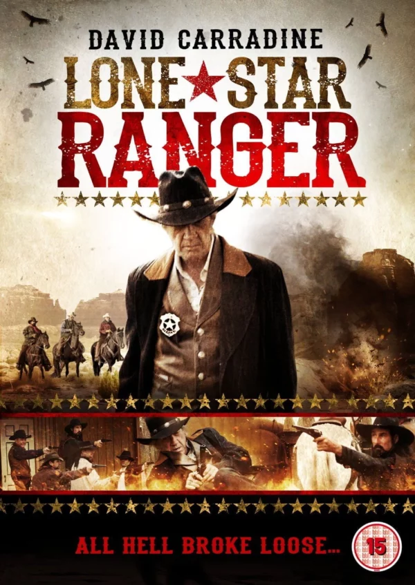 The Lone Star Ranger David Carradine DVD Top-quality Free UK shipping