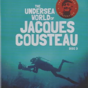 Undersea World Of Jacques Cousteau Disc 3 2012 DVD Top-quality Free UK shipping