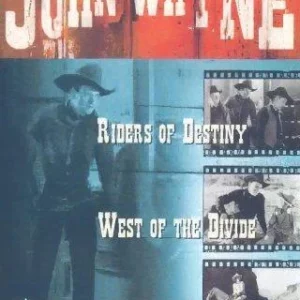 Riders Of Destiny/West Of The Divide/Sagebrush Trail John Wayne 2002 New DVD