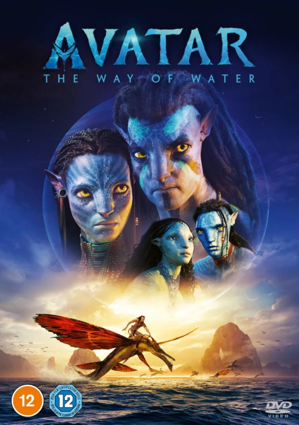 Avatar: The Way of Water Sam Worthington 2023 DVD Top-quality Free UK shipping