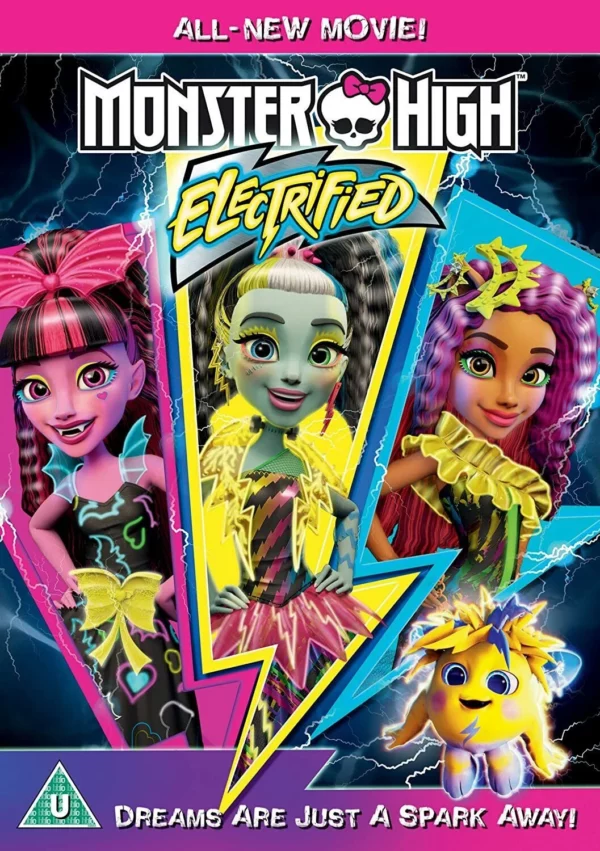 Monster High: Electrified Avgousta Zourelidi 2017 DVD Top-quality