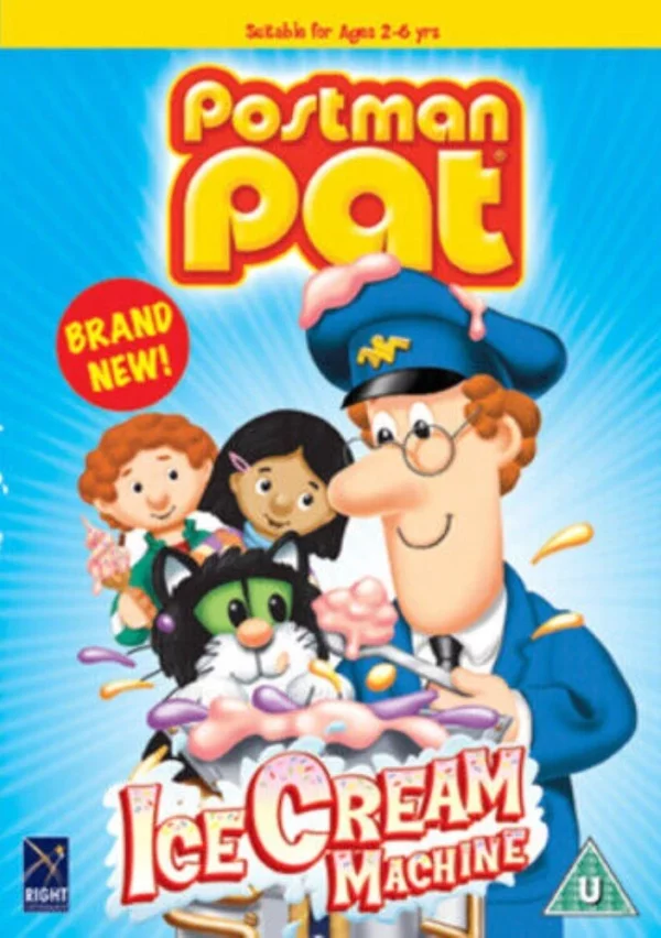 Postman Pat: Postman Pat And The Ice Cream Machine Ken Barrie 2004 DVD