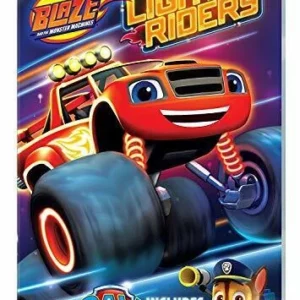 Blaze And The Monster Machines: Light Riders! Paw Patrol 2018 DVD Top-quality