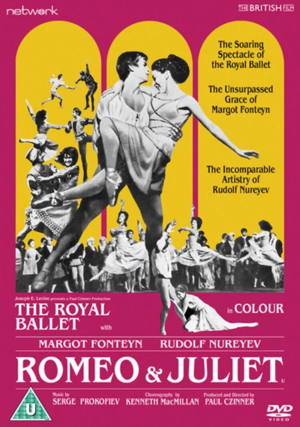 Romeo & Juliet Margot Fonteyn 2015 DVD Top-quality Free UK shipping