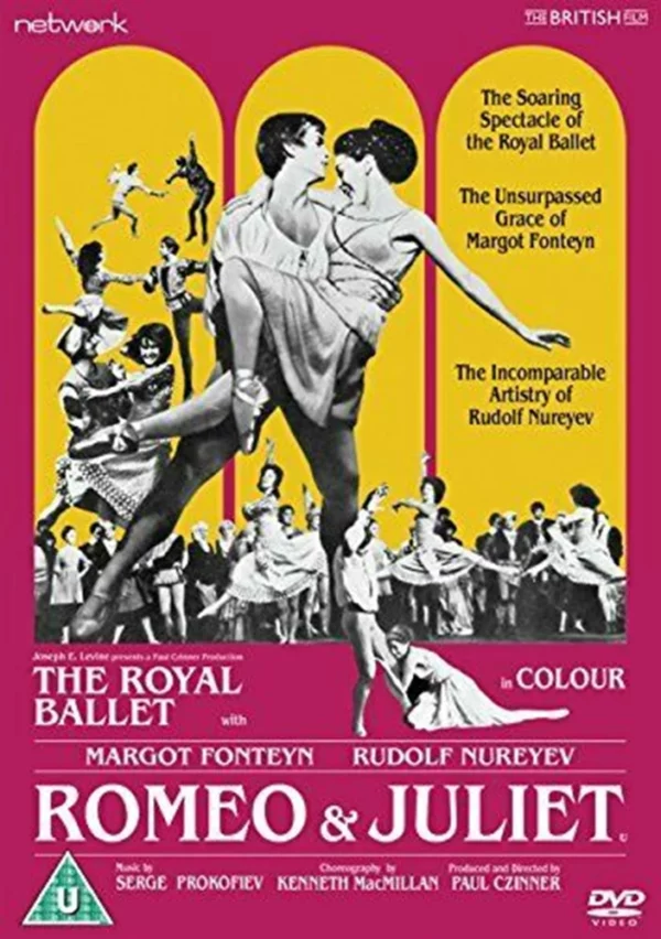 Romeo & Juliet Margot Fonteyn 2015 DVD Top-quality Free UK shipping