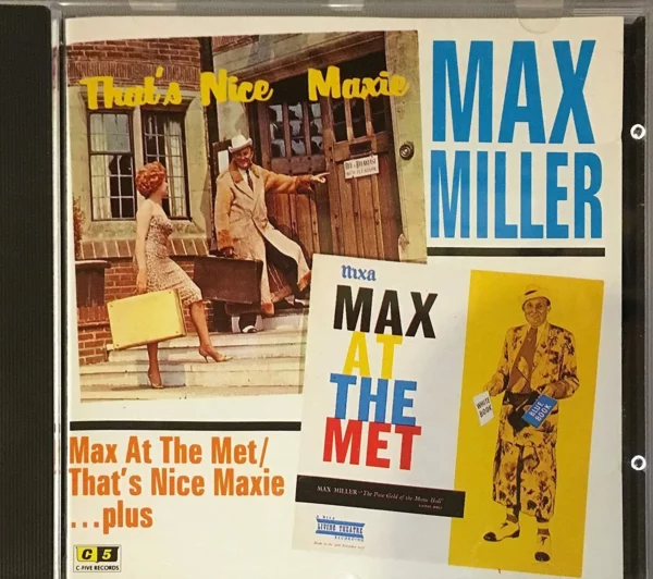 Max at the Met / Thats Nice Maxie.. Max Miller 1993 CD Top-quality