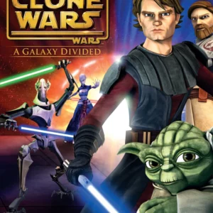 Star Wars: The Clone Wars - A Galaxy Divided Various 2009 DVD Top-quality