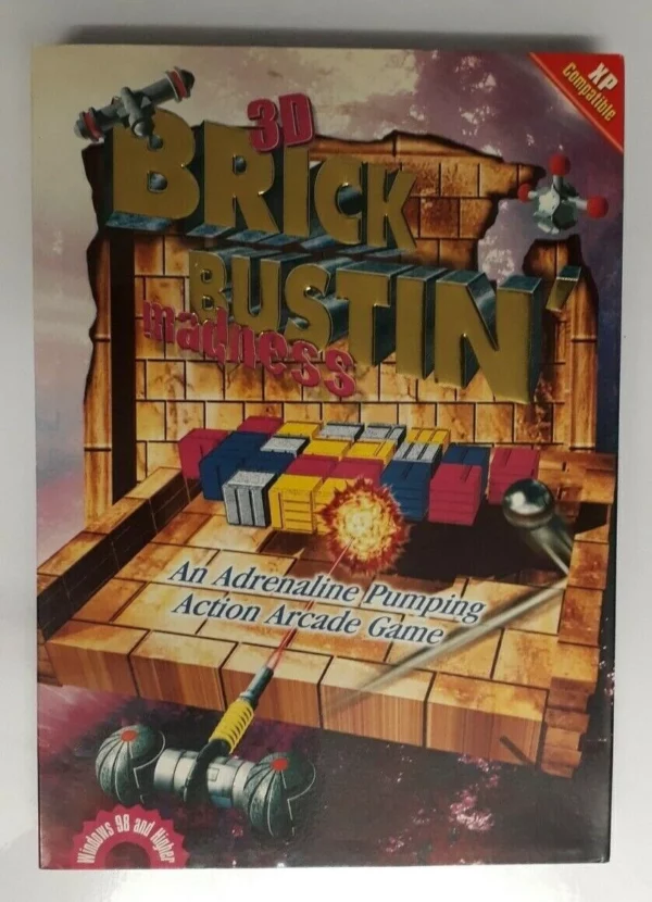 3D Brick Bustin' Madness windows 95 Top-quality Free UK shipping