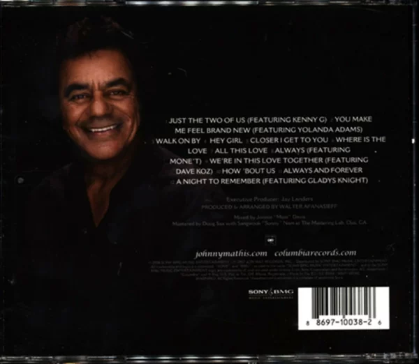 A Night To Remember Johnny Mathis 2008 CD Top-quality Free UK shipping