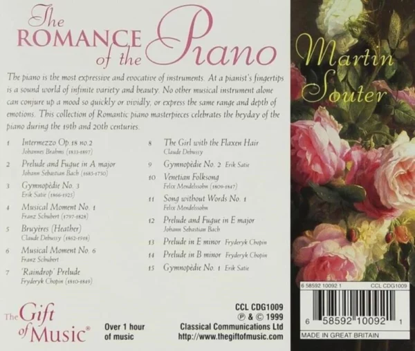 The Romance of the Piano Various 1999 CD Top-quality Free UK shipping