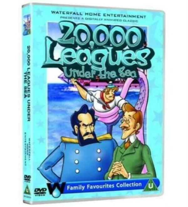 20,000 Leagues Under The Sea Tom Burlinson 2002 DVD Top-quality