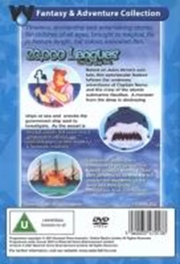 20,000 Leagues Under The Sea Tom Burlinson 2002 DVD Top-quality