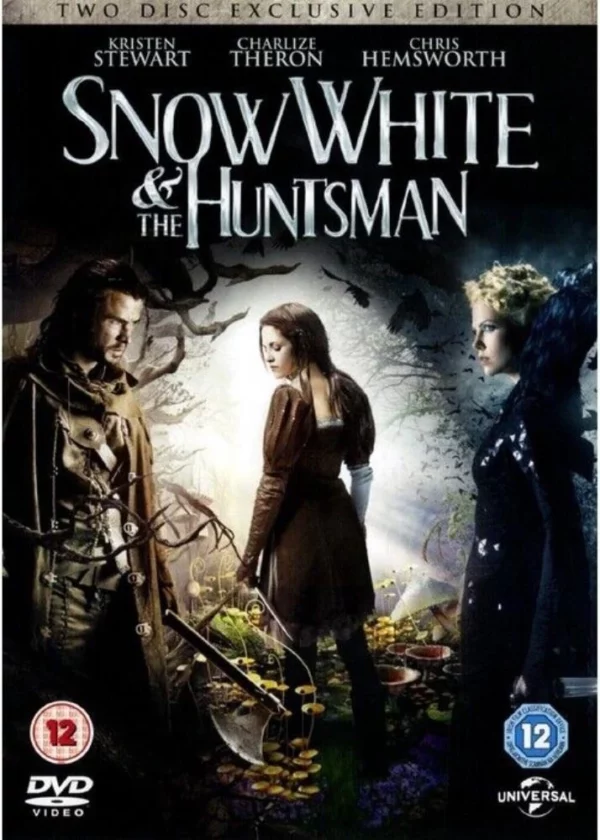 Snow White & The Huntsman Kristen Stewart 2012 DVD Top-quality Free UK shipping