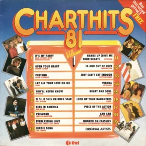 Chart Hits 81 Volume 1 Various 1981 Records Top-quality Free UK shipping