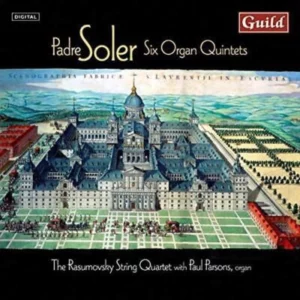 Padre Soler Soler Six Organ Quintets Paul Parsons 2004 CD Top-quality