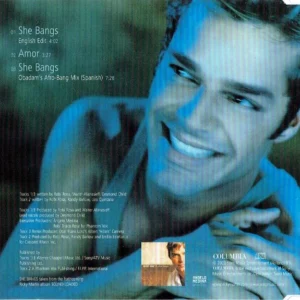 She Bangs Ricky Martin 2000 CD Top-quality Free UK shipping