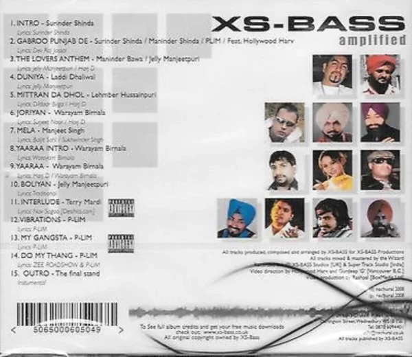 Amplified Xs-Bass 2008 CD Top-quality Free UK shipping