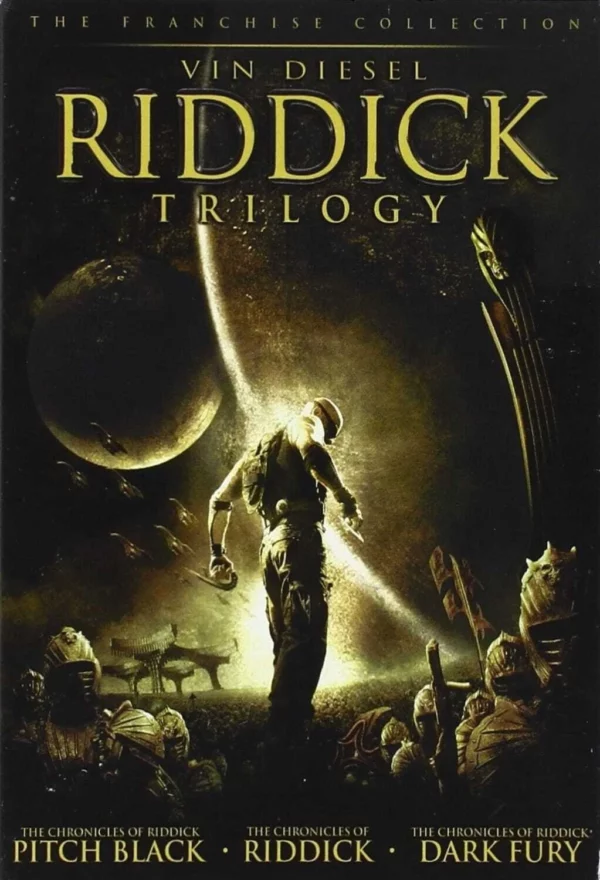 Riddick Trilogy Cole Hauser DVD Top-quality Free UK shipping