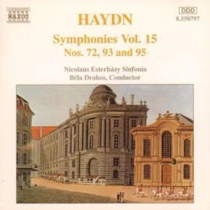 Haydn : Symphonies Nos. 72,93 and 95 (Vol 15) haydn 1995 CD Top-quality