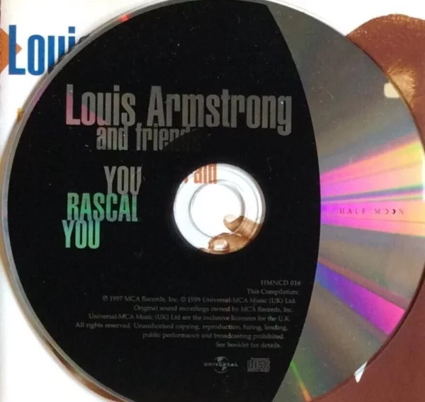 Louis Armstrong - YOU RASCAL YOU - LOUIS ARMSTRONG AND FRIENDS CD Top-quality