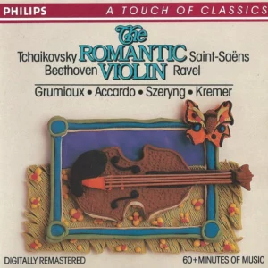 The Romantic Violin Pyotr Ilyich Tchaikovsky CD Top-quality Free UK shipping