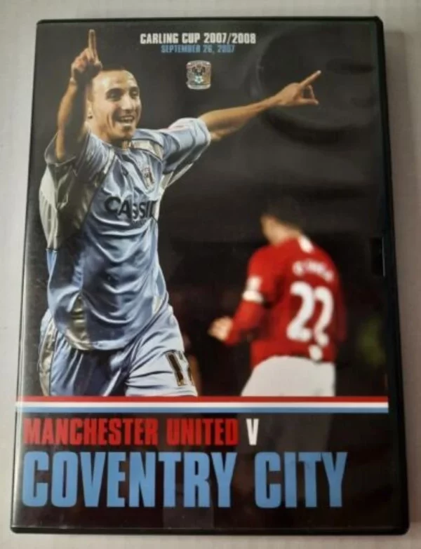 Coventry City v Manchester United (Carling Cup 2007/08) [DVD] DVD Top-quality