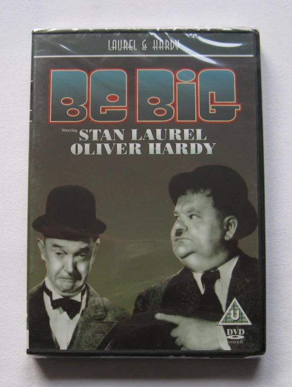 Be Big Laurel and Hardy Laurel and Hardy DVD Top-quality Free UK shipping