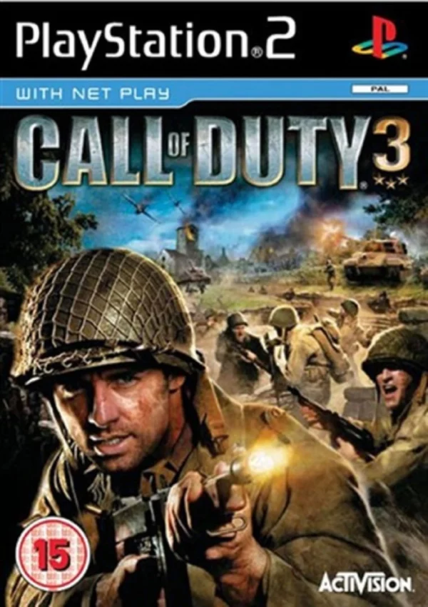 Call of Duty 3 Sony PlayStation 2 2006 Top-quality Free UK shipping