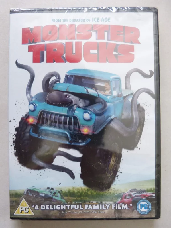 Monster Trucks 2017 DVD Top-quality Free UK shipping