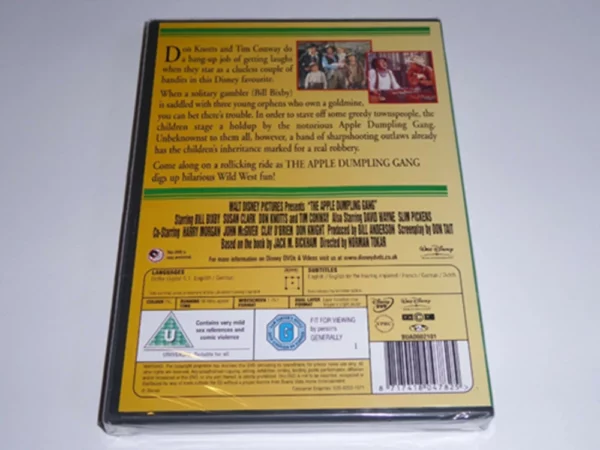 The Apple Dumpling Gang Bill Bixby 2005 DVD Top-quality Free UK shipping