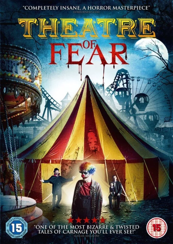 Theatre of Fear Lee Bane 2014 DVD Top-quality Free UK shipping