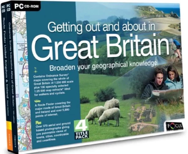 Getting Out & About in Great Britain 2003 DVD Top-quality Free UK shipping