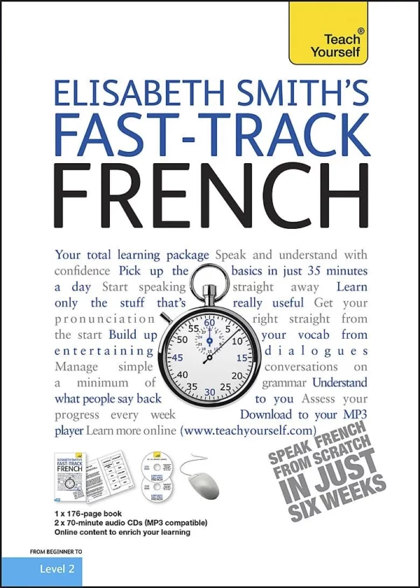 Fast-track French: Teach Yourself 2010 CD Top-quality Free UK shipping