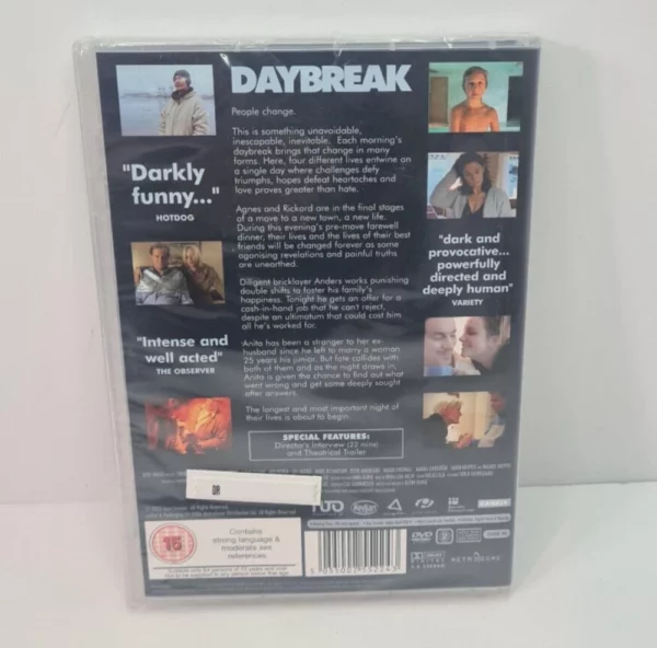 Daybreak Pernilla August 2006 DVD Top-quality Free UK shipping