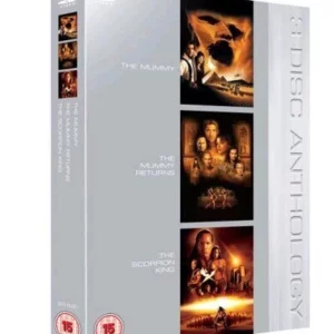 The Mummy/The Mummy Returns/The Scorpion King Brendan Fraser 2005 DVD