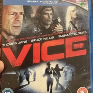 Vice Bruce Willis 2015 New Blu-ray Top-quality Free UK shipping