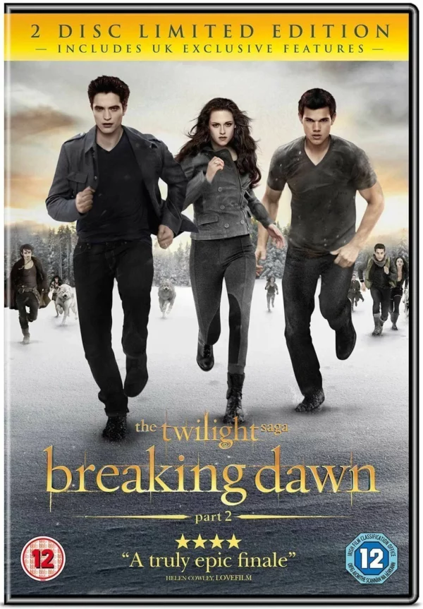 The Twilight Saga: Breaking Dawn Kristen Stewart 2013 DVD Top-quality