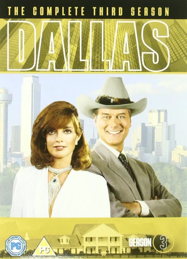 Dallas - Season 3 Larry Hagman 2005 DVD Top-quality Free UK shipping