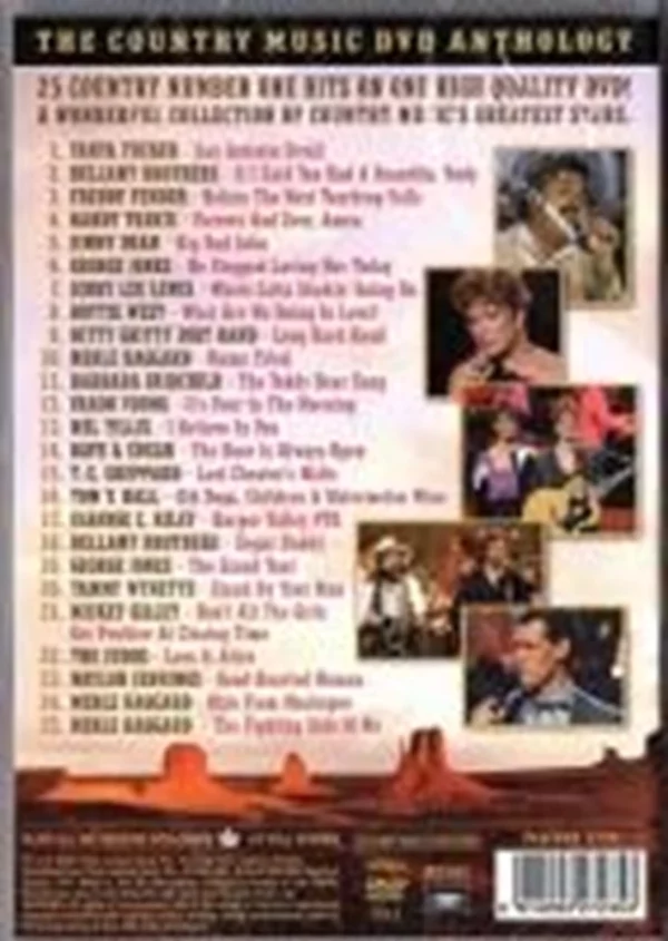 Various Artists - 25 More Country No. 1's 2004 DVD Top-quality Free UK shipping