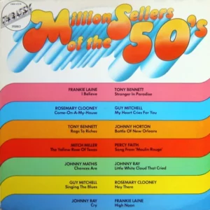 Million Sellers Of The 50's Various 1974 Records Top-quality Free UK shipping