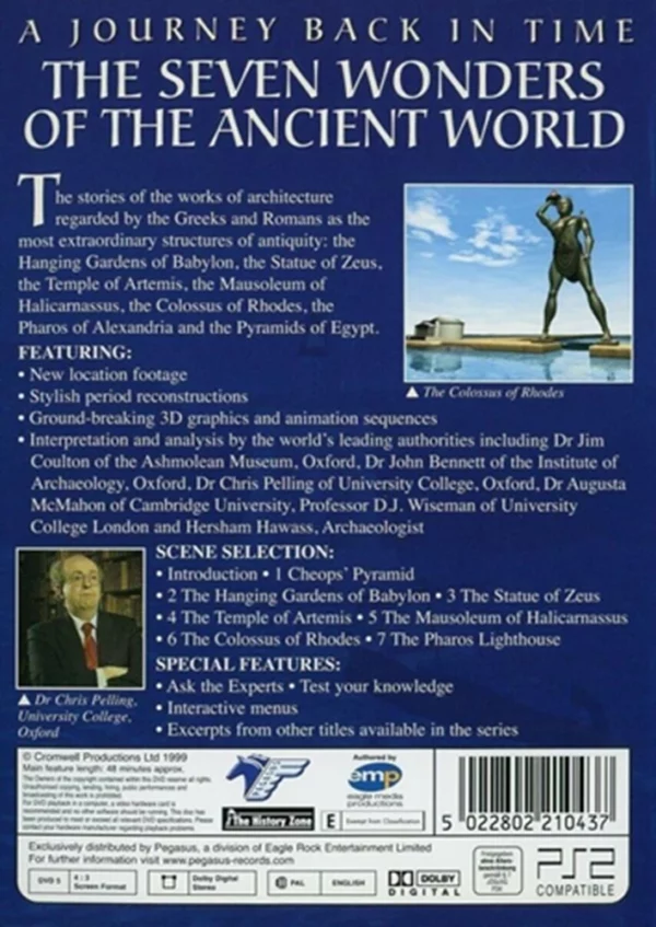 Lost Treasures Of The Ancient World Bent Smith 1999 DVD Top-quality