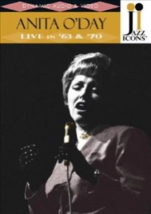 Live in '63 and '70 Anita O'Day 2009 DVD Top-quality Free UK shipping