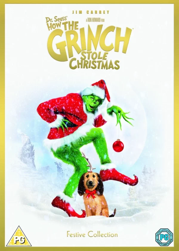 The Grinch Jim Carrey 2000 New DVD Top-quality Free UK shipping