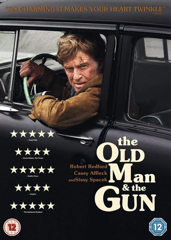 Old Man And The Gun Robert Redford 2018 DVD Top-quality Free UK shipping