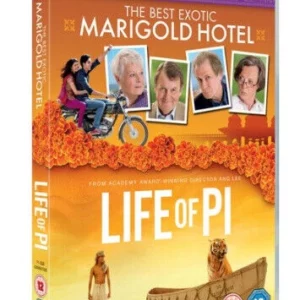 The Best Exotic Marigold Hotel / Life of Pi Bill Nighy 2015 New DVD Top-quality