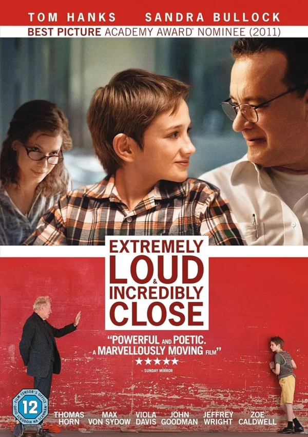 Extremely Loud And Incredibly Close Tom Hanks 2012 DVD Top-quality