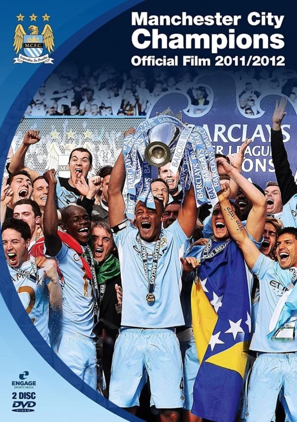 Manchester City Champions - The Official Film 2011/2012 Vincent Kompany 2012 DVD