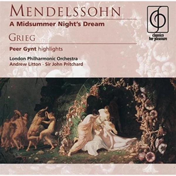 Mendelssohn: A Midsummer Night's Dream; Grieg: Peer Gynt 2002 CD Top-quality