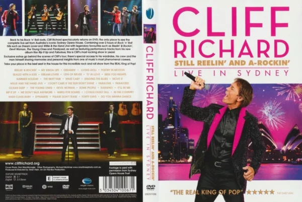 Cliff Richard: Still Reelin' and A-Rockin' 2013 DVD Top-quality